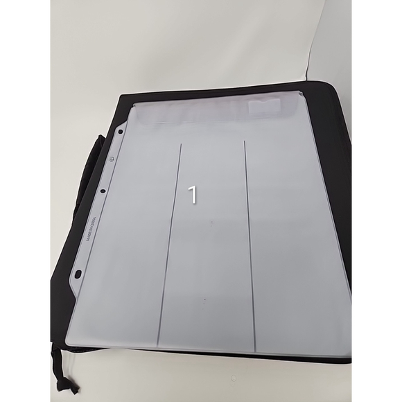 Creative Memories Sticker Accessory Binder 15 Pages Sticker Protector Craft Zip - Picture 3 of 8